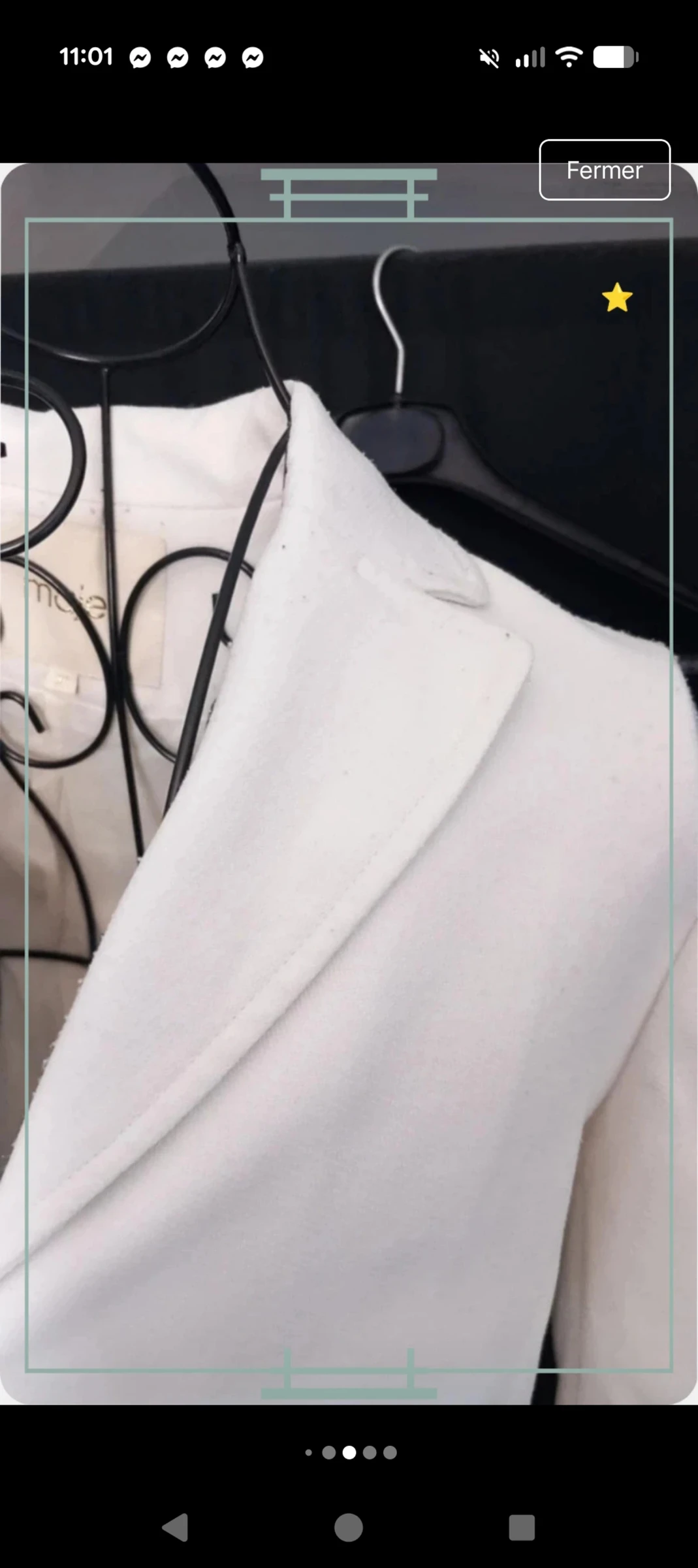Magnificent white short blazer / jacket Maje - Size 36 – photo 5